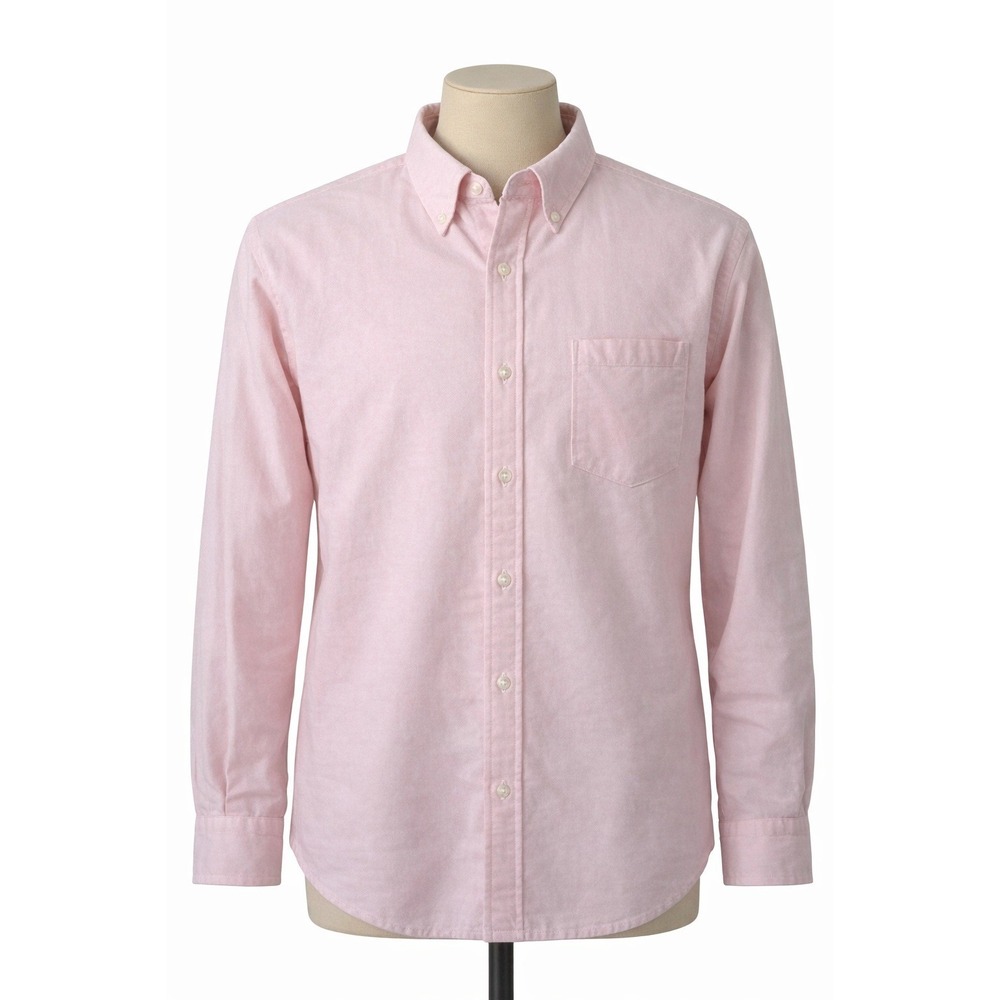Sonoma Life + Style Pink Button Down Shirt Men's XXL 100% Cotton Casual Classic